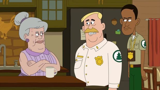 Brickleberry - Brickleberry - Staffel 3 Episode 4: Denzel Wird Woodys Vater